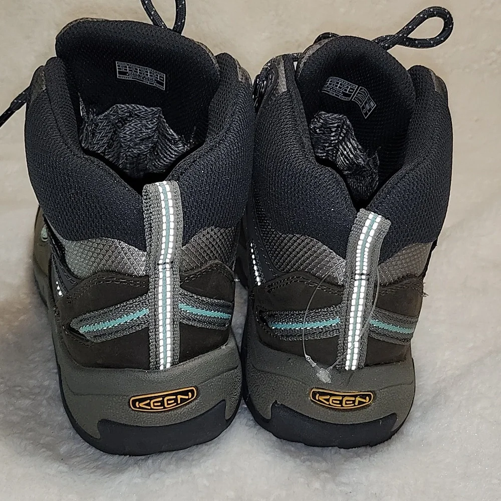 Keen Steens Mid Leather Waterproof Hiking Women's Outdoor  Boots Sz 6